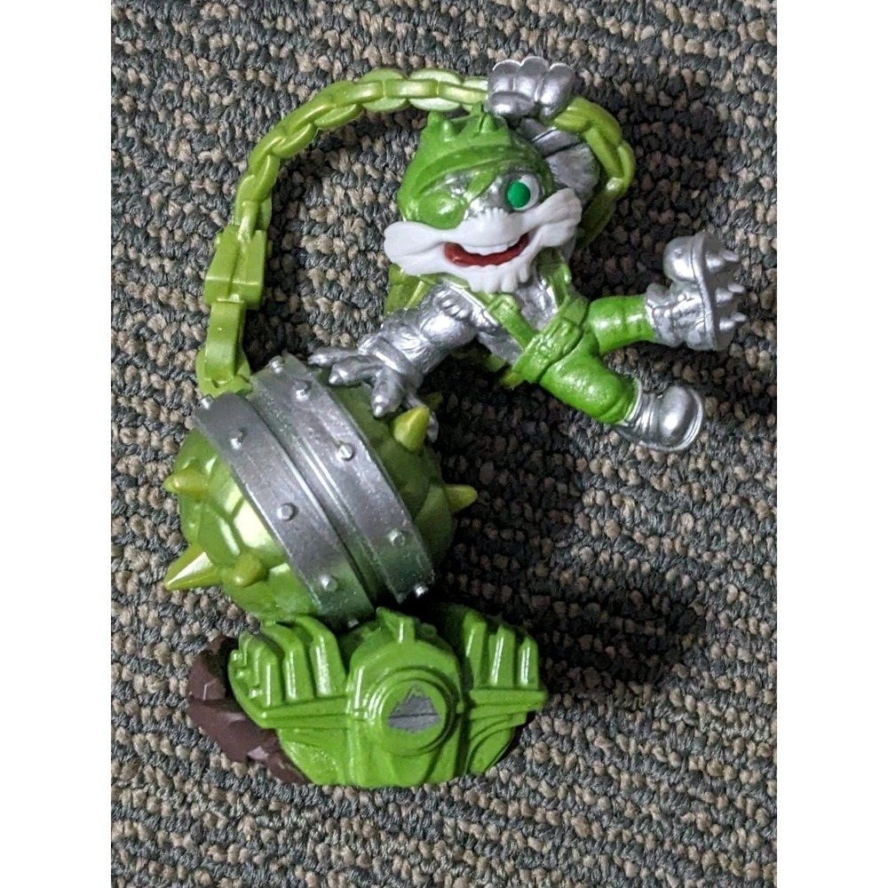 Skylanders Superchargers STEEL PLATED SMASH HIT Green Game Figure